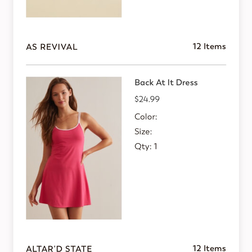 Back At It Dress - Pink Slip Dress